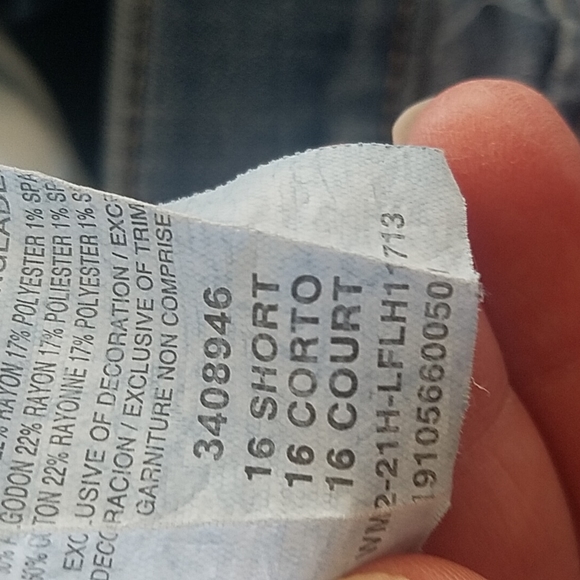 Lee Regular Fit Bootcut Mid Rise Flex Motion womens size 16 Petite jeans - Picture 5 of 8